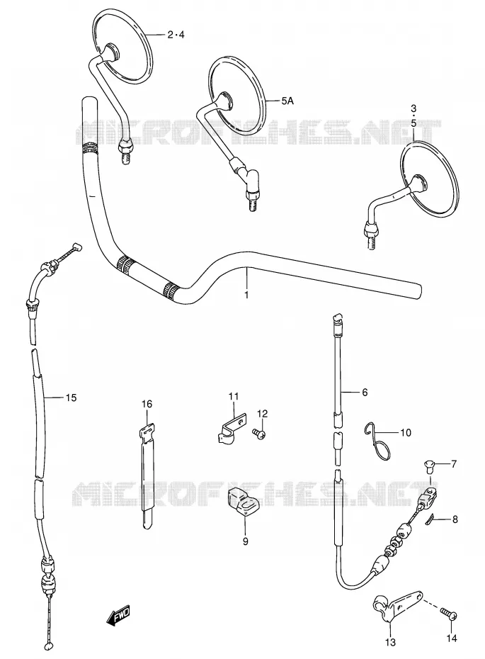STUUR Suzuki MOTO 250 GN 1994  GN250R(E2)