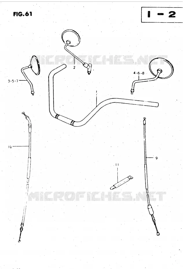 STUUR Suzuki MOTO 450 GS-L 1982  GS450LZ(E2)