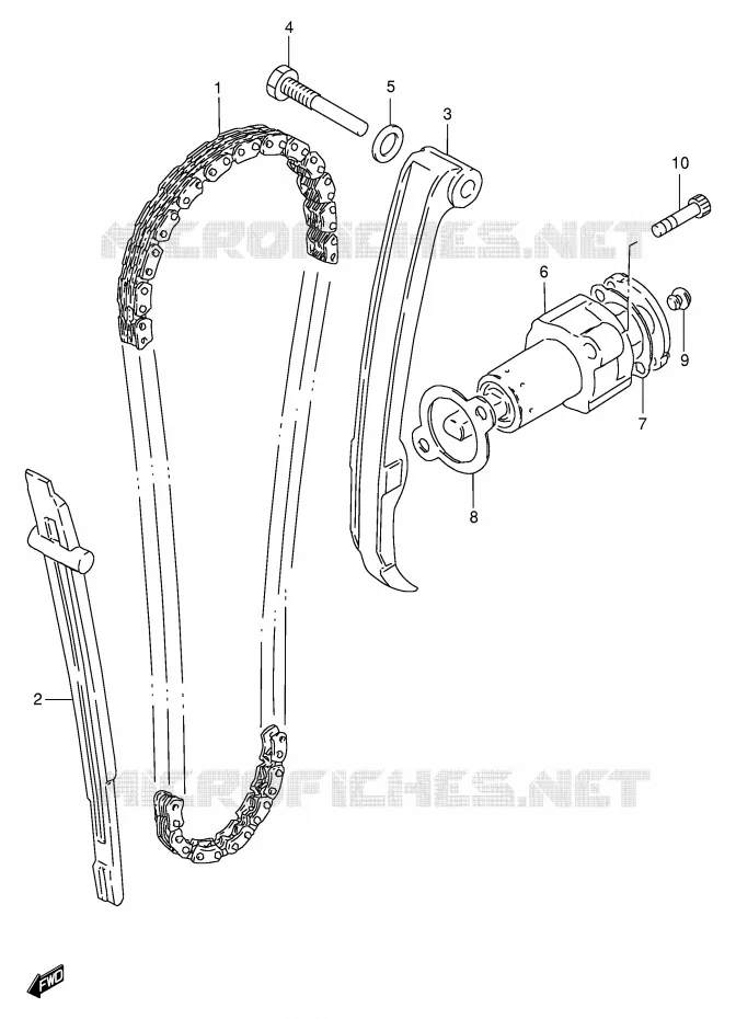 TIMING Suzuki MOTO 250 GN 2000  GN250Y(E2)