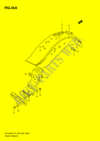 ACHTERSPATBORD (MODELE V/W/X) voor Suzuki INTRUDER 1400 2002