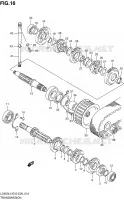 TRANSMISSION voor Suzuki BOULEVARD 650 2010