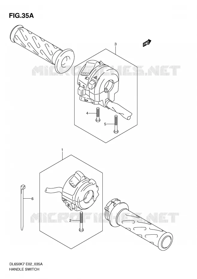 SCHAKELAARS (MODEL K9 P37,MODEL L0) Suzuki MOTO 650 V-STROM 2010  DL650L0(E2)