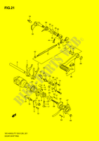 SCHAKELEN ASSY (MODEL T) voor Suzuki INTRUDER 1400 1998