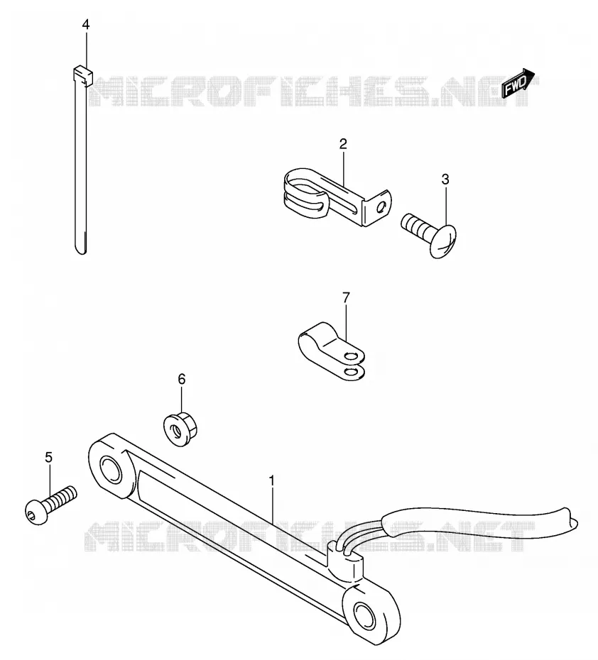 ACHTERLICHT Suzuki MOTO 400 DR-Z 2000  DR-Z400EY(E3/E28)