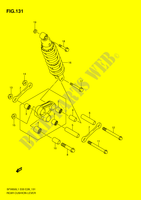 SCHOKBREKER AANEENSCHAKELING (SFV650AL1 E28) voor Suzuki GLADIUS 650 2011