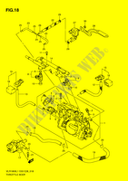 GASKLEPHUIS (VLR1800TL1 E33) voor Suzuki BOULEVARD 1800 2011