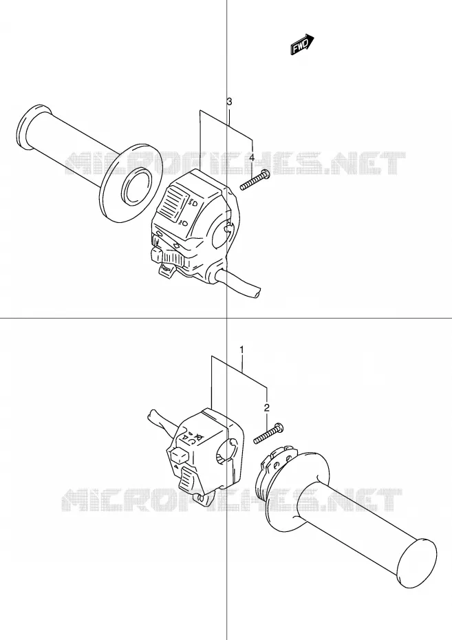 SCHAKELAARS Suzuki MOTO 250 DR 1998  DR250RW(E24)
