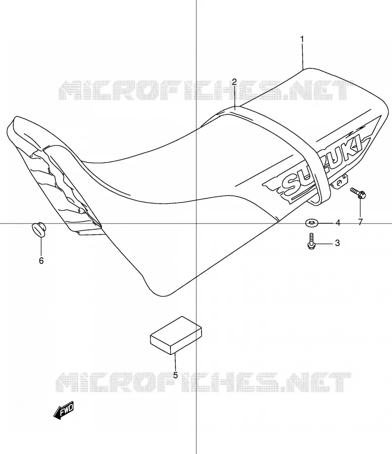 SEAT Suzuki MOTO 250 DR 2000  DR250RY(E24)