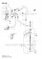 ACHTER hoofdremcilinder (SFV650UAL1 E21) voor Suzuki GLADIUS 650 2011