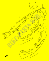 ACHTER KUIP  (GSF1200Y/SY) voor Suzuki BANDIT 1200 2000