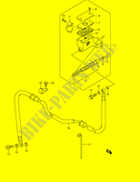 CLUTCH HOOFDREMCILINDER (GSF1200SK1/SK2/SK3/SK4/SK5/SZK5) voor Suzuki BANDIT 1200 2002