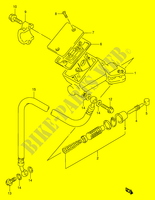 CLUTCH HOOFDREMCILINDER (MODELE P/R) voor Suzuki GSX-R 1100 1993