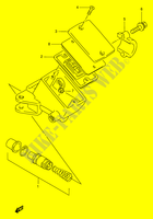 FRONT HOOFDREMCILINDER (MODELE P/R) voor Suzuki GSX-R 1100 1997