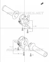 SCHAKELAARS (GSF1200SK1/SK2) voor Suzuki BANDIT 1200 2002