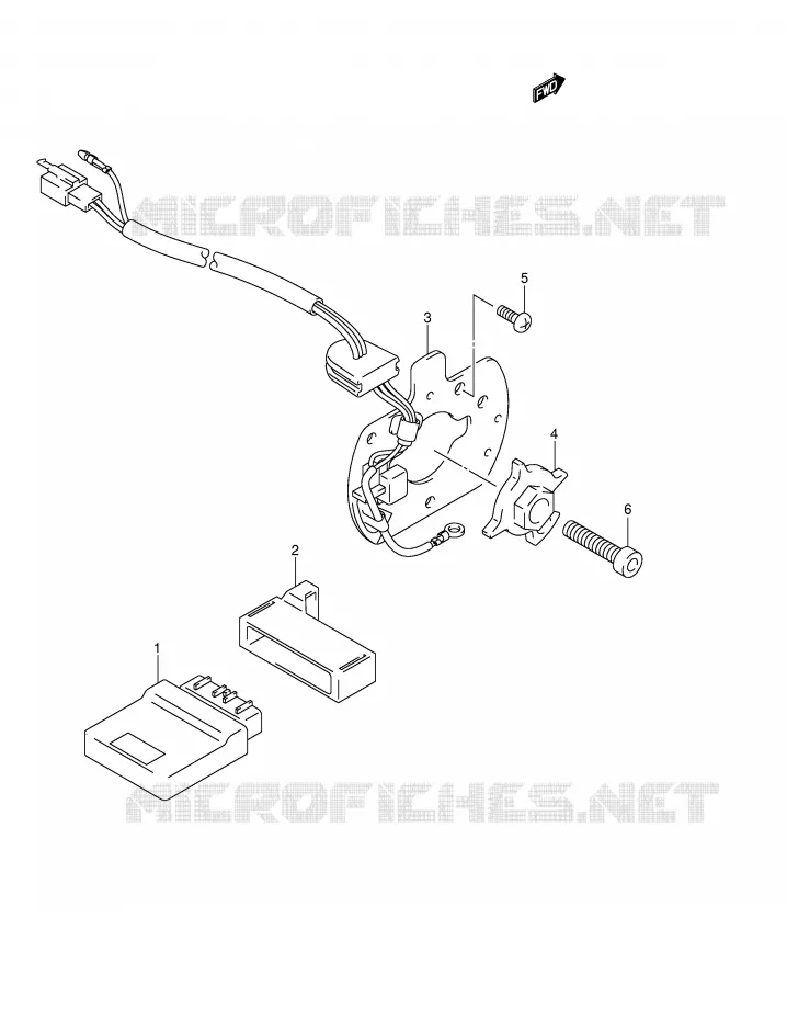 ALTERNATOR (MODELE K4) Suzuki MOTO 600 BANDIT 2003  GSF600UK3(E2)