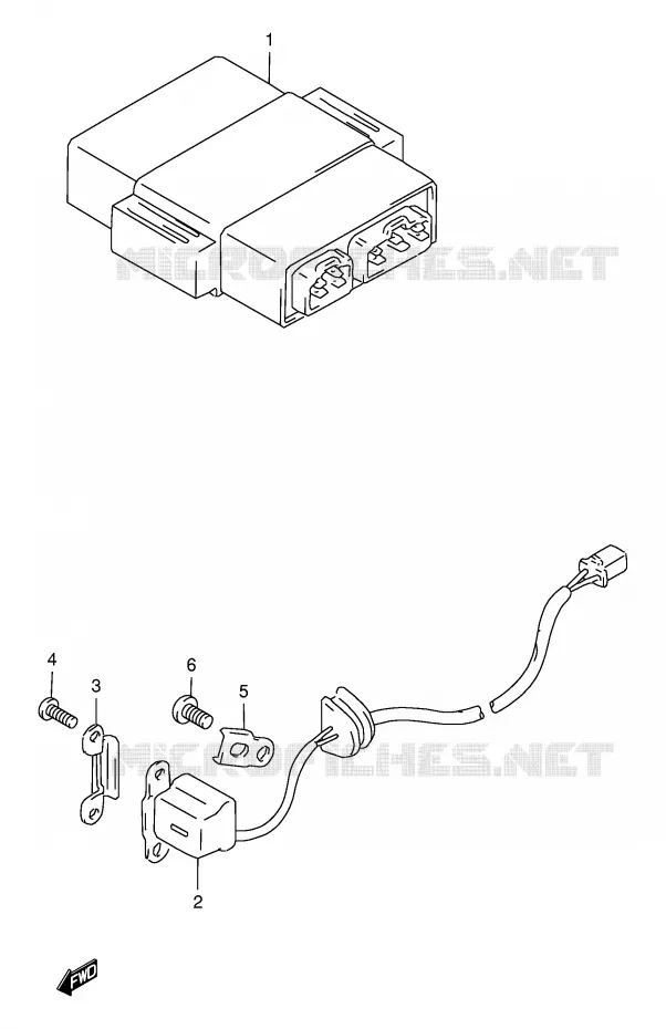 ALTERNATOR Suzuki MOTO 400 GSX 1997  GSX400V(E30)
