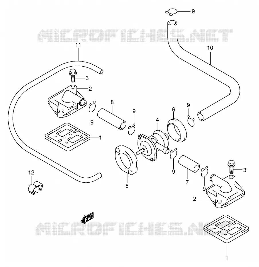 ANTI VERVUILINGS SYSTEM Suzuki MOTO 600 GSX-R 2002  GSX-R600U1K2(E2)