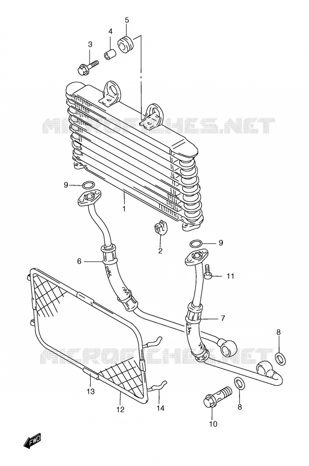 OLIE KOELER Suzuki MOTO 1200 BANDIT 2000  GSF1200SY(E2)