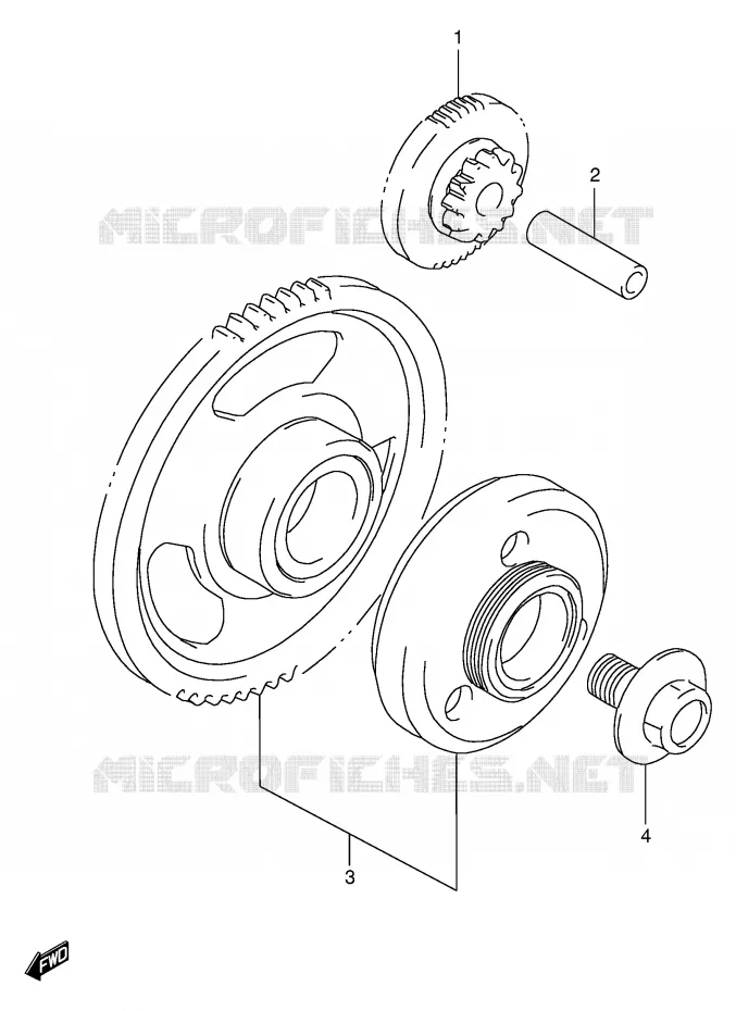 STARTMOTOR CLUTCH Suzuki MOTO 600 BANDIT 1999  GSF600SUX(E2)