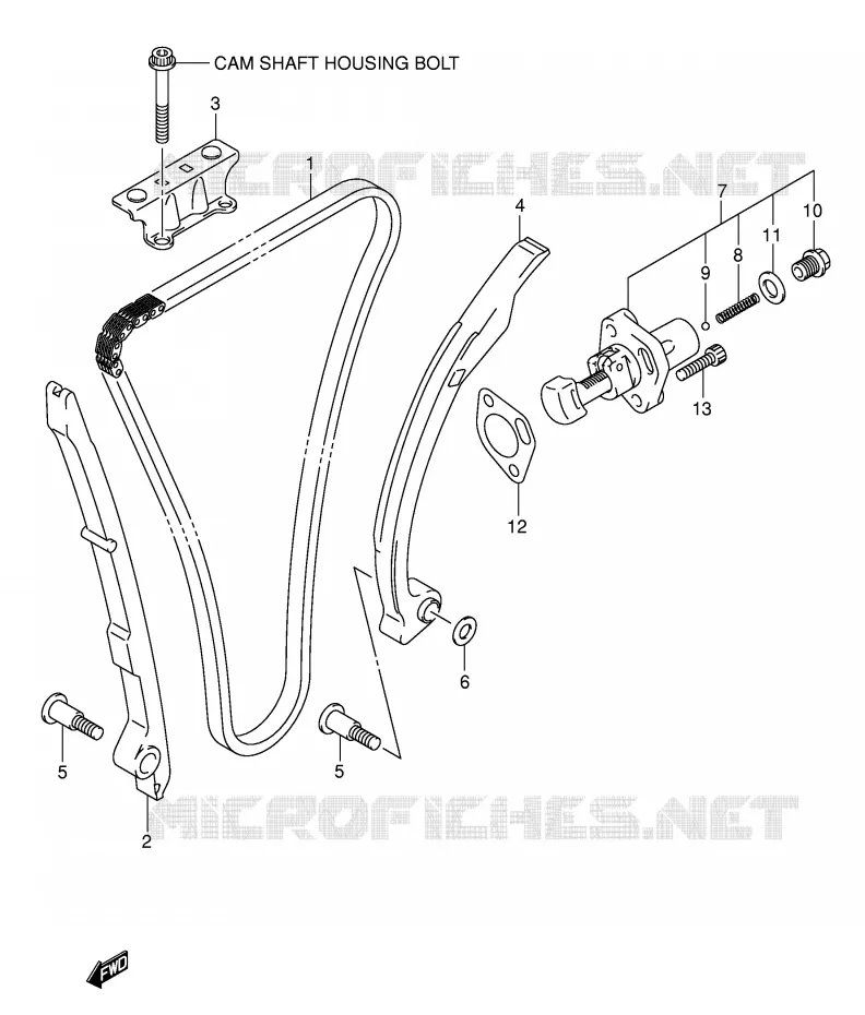 TIMING Suzuki MOTO 1000 GSX-R 2003  GSX-R1000U2K3(E2)
