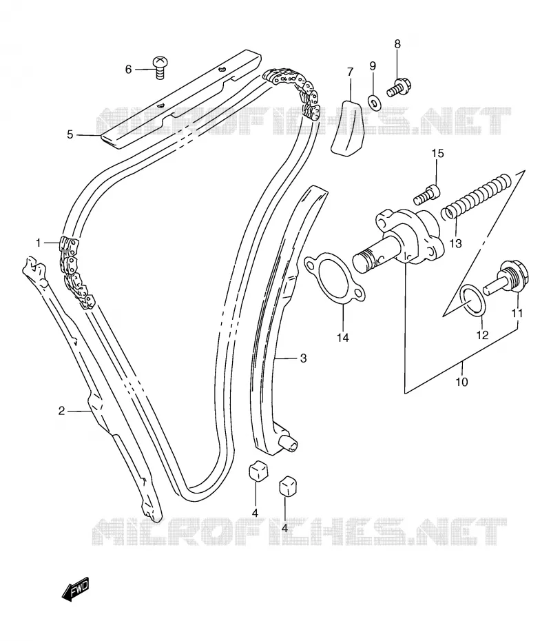 TIMING Suzuki MOTO 1200 BANDIT 2000  GSF1200SY(E2)