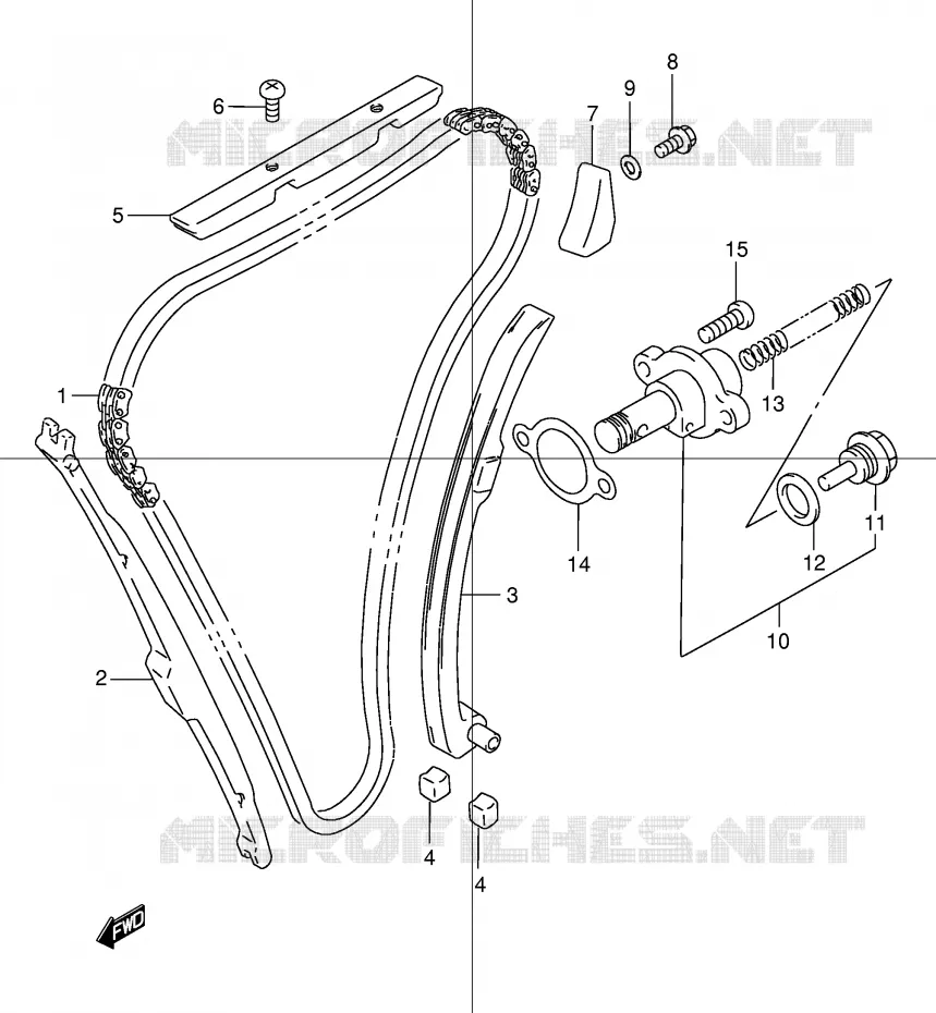 TIMING Suzuki MOTO 1200 BANDIT 2002  GSF1200K2(E2)