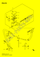 CLUTCH HOOFDREMCILINDER (GSF650SAL1 E21) voor Suzuki BANDIT 650 2011