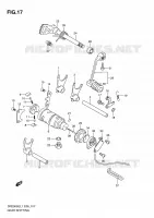 SCHAKELEN ASSY voor Suzuki DR 200 2011