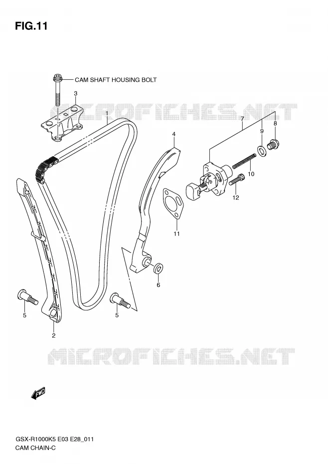 TIMING Suzuki MOTO 1000 GSX-R 2005  GSX-R1000K5 (E3)