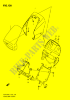 HEADLIGHT COVER (VZR1800L1 E24) voor Suzuki INTRUDER 1800 2011