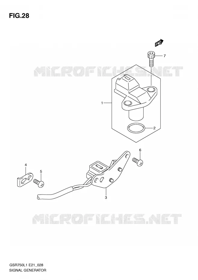 ALTERNATOR Suzuki MOTO 750 GSR 2011  GSR750L1(E21)
