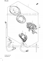 SNELHEIDSMETER voor Suzuki SIXTEEN 150 2011