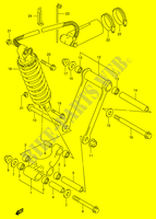 SCHOKBREKER AANEENSCHAKELING (MODELE P/R) voor Suzuki GSX-R 1100 1998