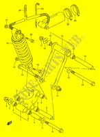 SCHOKBREKER AANEENSCHAKELING (MODELE P/R) voor Suzuki GSX-R 1100 1997
