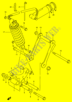 SCHOKBREKER AANEENSCHAKELING (MODELE S/T/V/W) voor Suzuki GSX-R 1100 1994