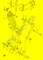 SCHOKBREKER AANEENSCHAKELING (MODELE S/T/V/W) voor Suzuki GSX-R 1100 1998