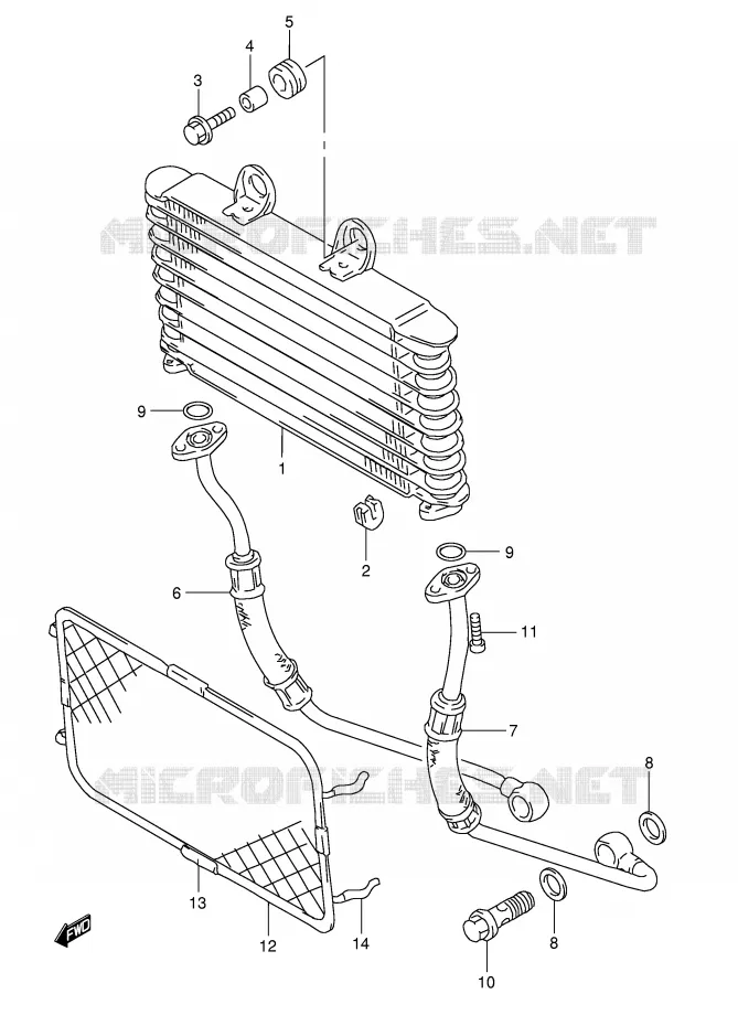 OLIE KOELER Suzuki MOTO 1200 BANDIT 2000  GSF1200SY(E28)