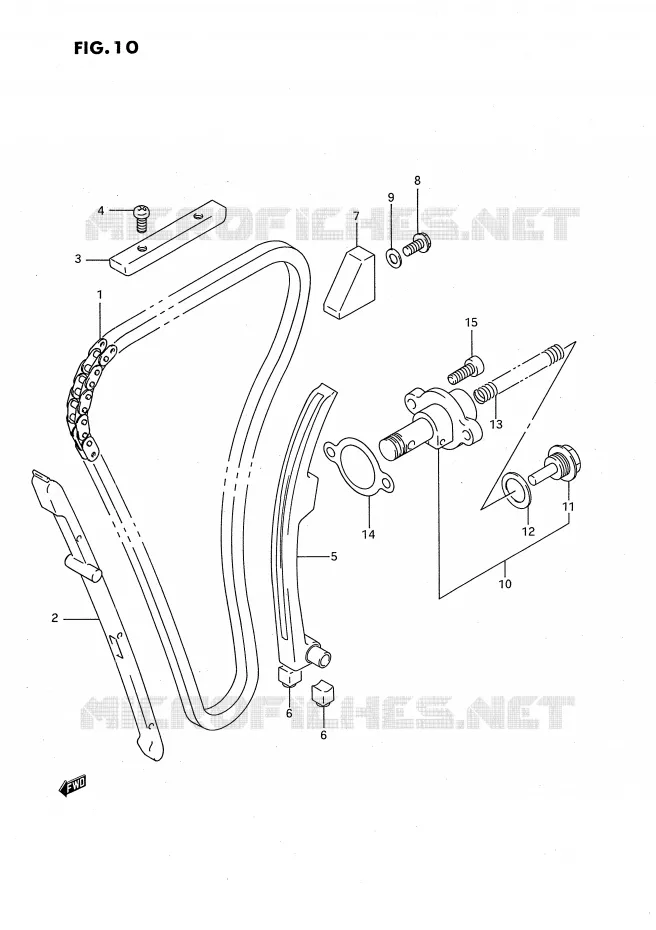 TIMING Suzuki MOTO 750 GSX-R 1994  GSX-R750SPR(E4)