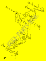 SCHOKBREKER AANEENSCHAKELING (MODELE W/X) voor Suzuki BURGMAN 250 2001