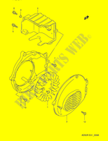 KOELVENTILATOR (MODELE M) voor Suzuki AD 60 1991