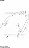 BACKREST (SIDE)(MODELE K4) voor Suzuki BURGMAN 400 2006