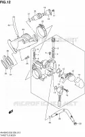 GASKLEPHUIS voor Suzuki BURGMAN 400 2006