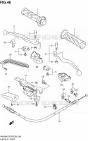 HANDGRIPS   LEVERS voor Suzuki BURGMAN 400 2006
