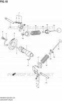NOKKENAS   VALVES voor Suzuki BURGMAN 400 2006