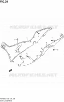 ONDERAANKLEDING (MODELE K3) voor Suzuki BURGMAN 400 2006