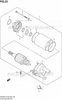 STARTMOTOR voor Suzuki BURGMAN 400 2006