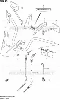 STUUR (MODELE K3) voor Suzuki BURGMAN 400 2006