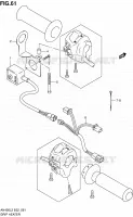 GRIP HEATER (AN400ZAL2 E02) voor Suzuki BURGMAN 400 2012