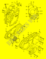 CASING (MODELE K1/K2) voor Suzuki BURGMAN 250 2000
