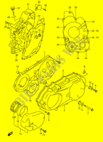 CASING (MODELE W/X/Y) voor Suzuki BURGMAN 250 2000